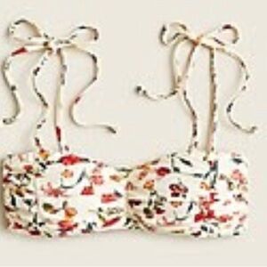 JCREW vintage floral bikini set